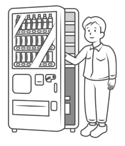 オリジナルペットボトル水を販売できる自動販売機サービス開始